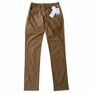Vuori Meta Performance Pants Tobacco 28x31 Tapered Athleisure Stretch V430 NWT